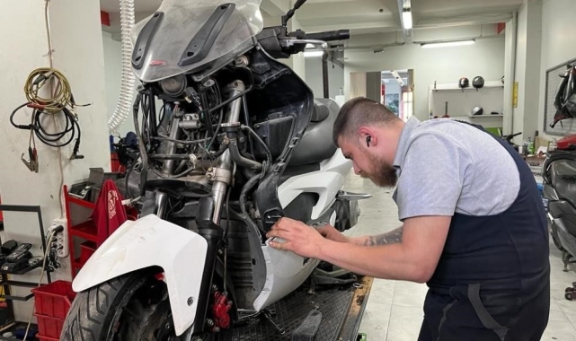 Yaz aylarında motosiklet kullanımına ve bakımına dikkat
