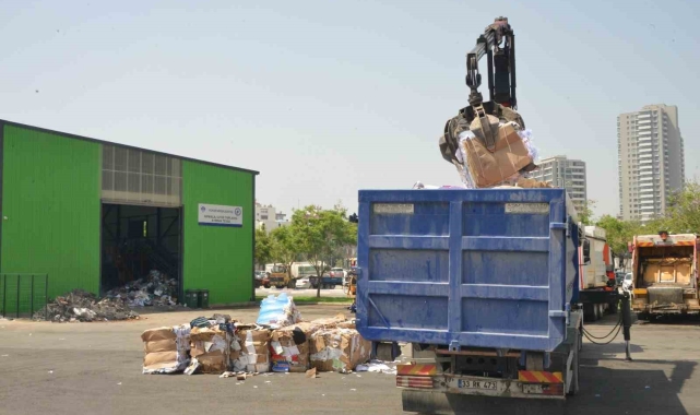 Yenişehir'de 352 ton ambalaj ve tekstil atığı geri dönüşüme kazandırıldı