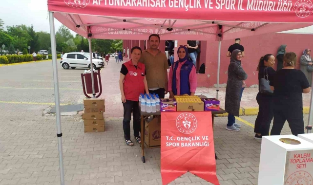 YKS'ye girenlerin kalemleri köy okullarında dağıtılacak