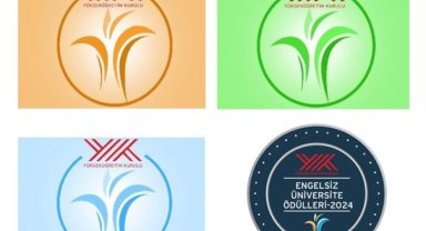 YÖK'ten Uşak Üniversitesine 'Bayrak ve Nişan' ödülü