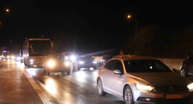 Yollarda bayram yoğunluğu devam ediyor