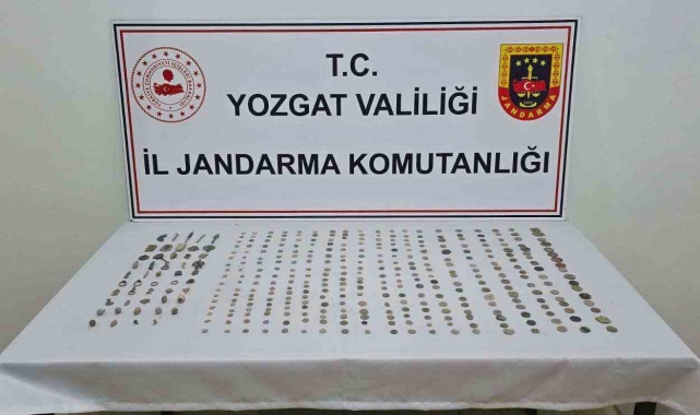 Yozgat'ta 379 adet tarihi eser ele geçirildi