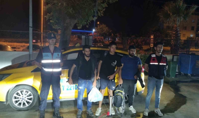 Yunanistan'a geçmeye çalışan düzensiz göçmenler yakalandı