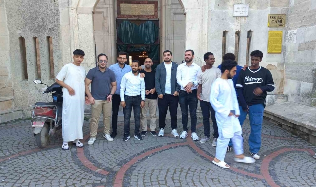 Yurt dışından Edirne'ye gelen Müslüman öğrencilerin bayram heyecanı