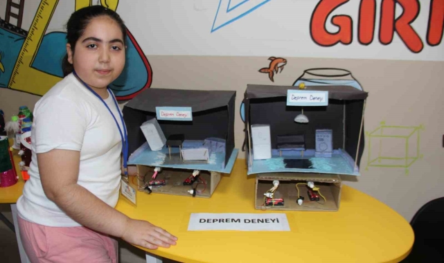 Zeki çocukların tasarımlarında 'deprem' ve 'Gazze' ön plana çıktı