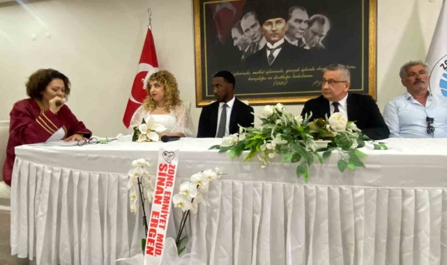 Zonguldak'a Amerikalı damat