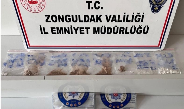 Zonguldak'ta narkotik operasyonu: 9 şüpheli yakalandı