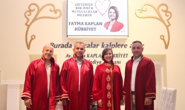 1 TL olan nikah salonlarından 3 ayda bin 107 çift faydalandı