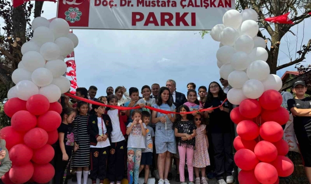 15 Temmuz kahramanının adı, Mengen&#039;de çocuk parkına verildi