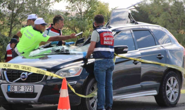 2 kişinin öldüğü kaza kamerada