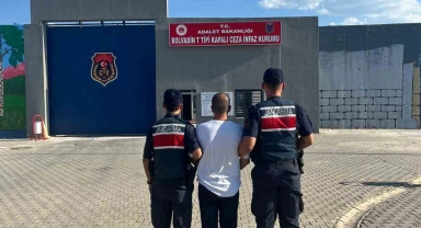 3 yıl 9 ay hapis cezasıyla aranan şahıs jandarma tarafından yakalandı