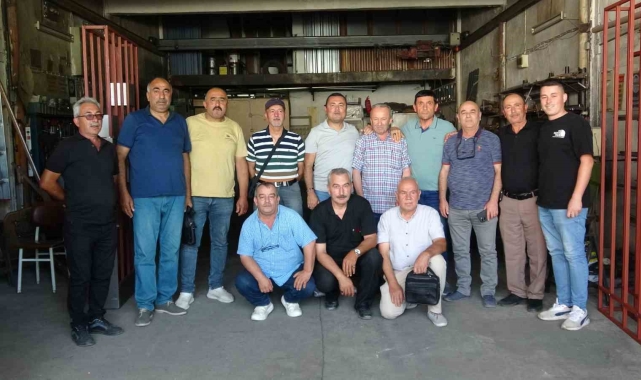 36 yıllık asker arkadaşları bir araya geldi