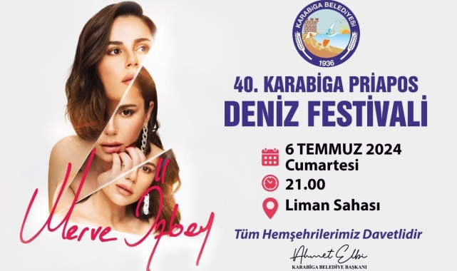 40. Karabiga Priapos Deniz Festivali coşkuyla kutlanacak