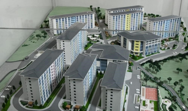 5 bin 220 kişilik yurt inşaatında sona doğru