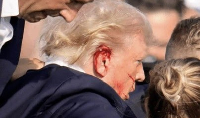 ABD Başkan Adayı Trump'ın seçim mitinginde silahlı saldırı paniği