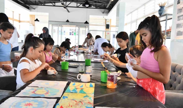 Aile Yaşam Merkezleri ile çocuklar sanat dolu bir yaz tatili geçiriyor