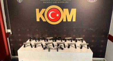 Aksaray'da kaçak silah ticaretine polis darbesi