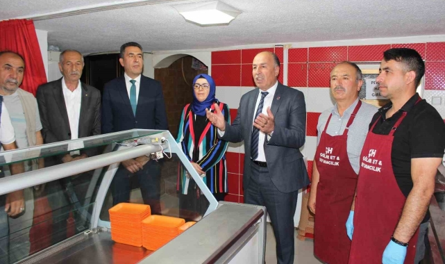 Alaca et tanzim satış mağazası açıldı
