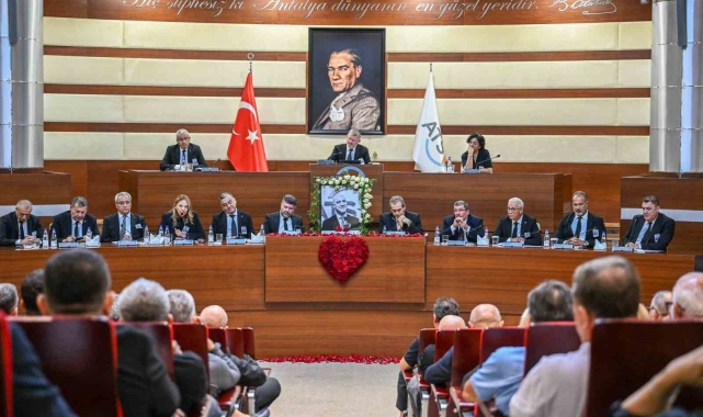 Ali Bahar'a, ATSO meclisinde veda