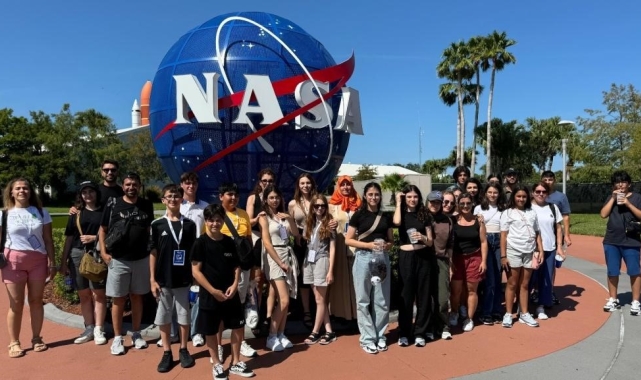 Amasyalı öğrenci ve öğretmenlerden NASA'ya bilim yolculuğu