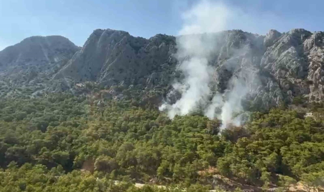 Antalya'daki orman yangını kontrol altına alındı