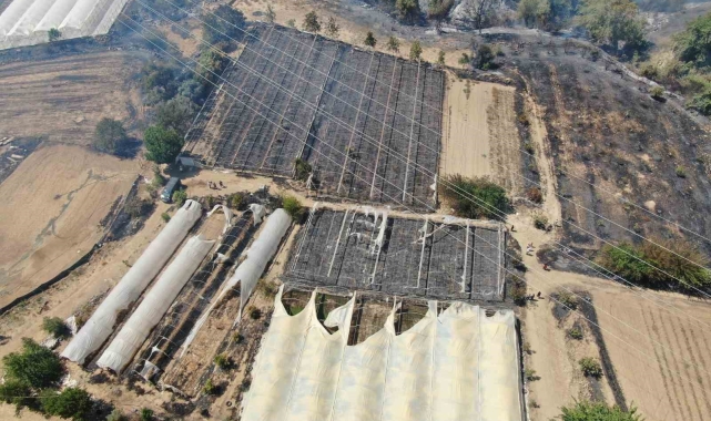 Antalya'daki yangın 5 saatlik çalışma sonucu kontrol altına alındı