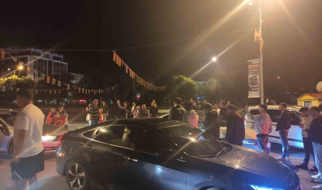 Ardahan'da milli takımın çeyrek final coşkusu