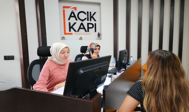 Artvin'de "Açık Kapı"ya 6 ayda 557 başvuru yapıldı
