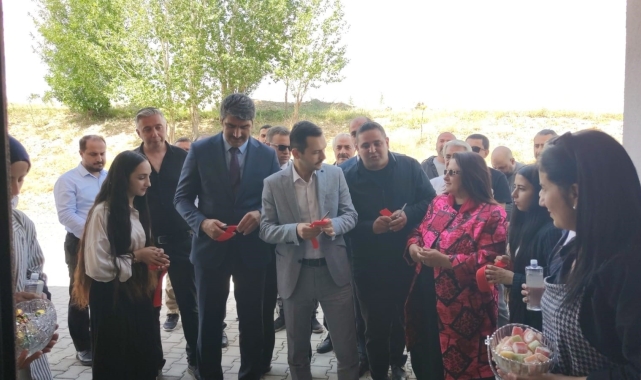 Aşkale'de tekstil fabrikası açıldı