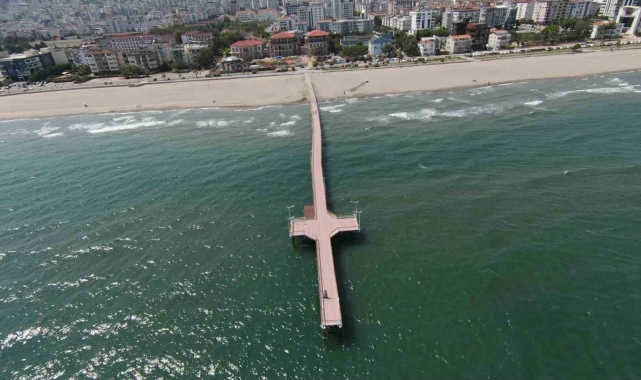 Atakum İskelesi, 3 yıl sonra yeniden hizmete açıldı