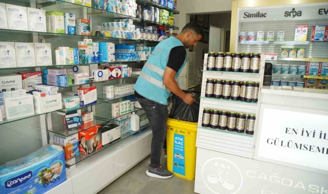 Atık ilaçlar toplanarak geri dönüşüme kazandırılıyor