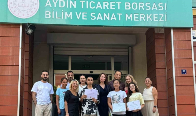Aydın BİLSEM öğrencileri gururlandırdı