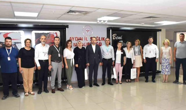 Aydın İl Sağlık Müdürü Şenkul, Bakanlık Değerlendiricilerini ağırladı