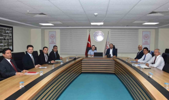 Aydın İl Sağlık Müdürü Şenkul, Vali Yardımcısı Ballı'yı ağırladı