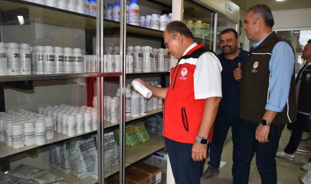 Aydın'da bitki koruma ürünlerine sıkı denetim
