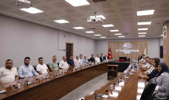 Aydın'da sulama sorunları masaya yatırıldı