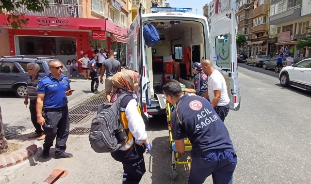 Aydın'daki kazada motosiklet sürücüsü yaralandı