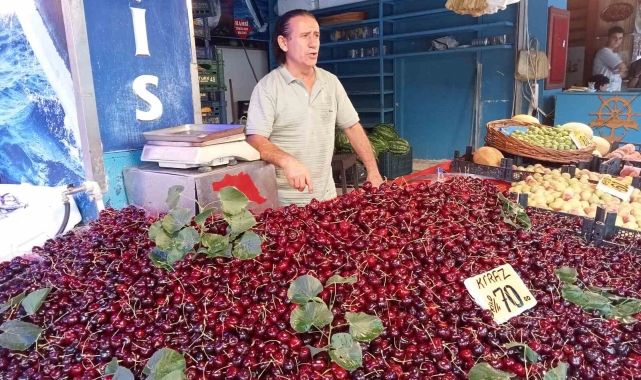 Az yağış ve don kiraz üretimini düşürdü