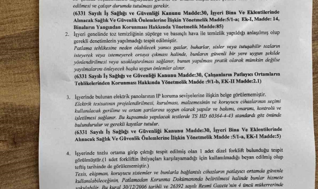 Bacası tüten kereste fabrikalarına ceza