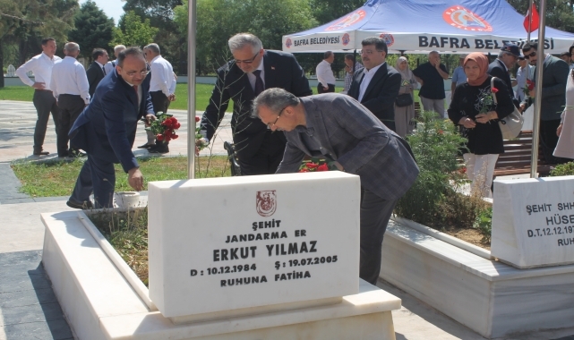 Bafra'da 15 Temmuz Demokrasi ve Milli Birlik Günü programı düzenlendi