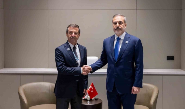 Bakan Fidan, Macar ve KKTC'li mevkidaşıyla görüştü