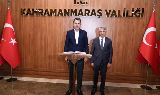 Bakan Kurum, Kahramanmaraş'ta