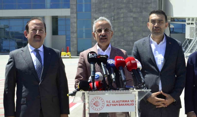 Bakan Uraloğlu: "Çukurova Uluslararası Havalimanımızın resmi açılışı 10 Ağustos'ta"