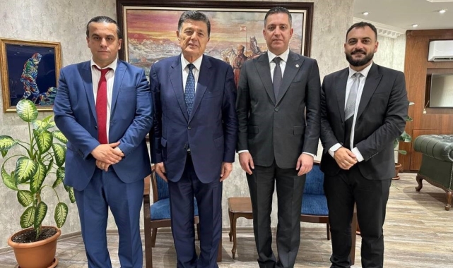 BARO başkanlarından Yalçınkaya'ya ziyaret