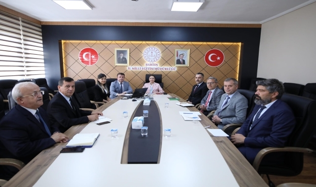 Bartın'da Eğitim Değerlendirme Toplantısı yapıldı