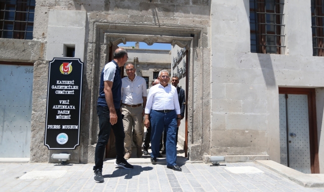 Başkan Büyükkılıç: "Basın Müzesi, ziyaretçilerini bekliyor"
