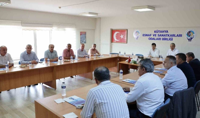 Başkan Kahveci: "Belediye olarak esnaf ve sanatkarın yanındayız"