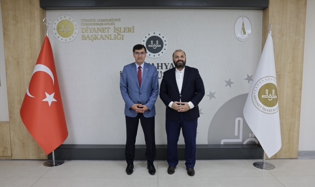 Başkan Kahveci'den Müftü Açık'a ziyaret