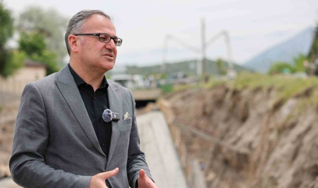 Başkan Özldoğan: "Dev kanal projemizde yüzde 60 seviyesine geldik"
