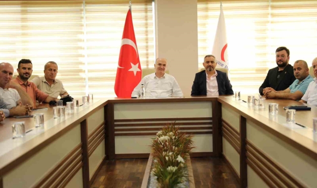Başkan Özlü muhtarları ağırladı